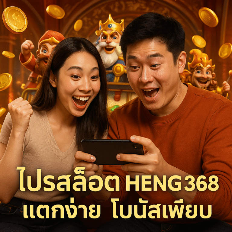 โปรสล็อต HENG368 แตกง่าย โบนัสเพียบ